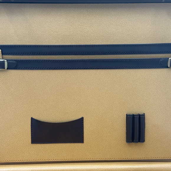 🐢MORABITO 1905 PARIS Monogram Attaché Laptop Briefcase Trunk • Imperial Warrant - Picture 11 of 11